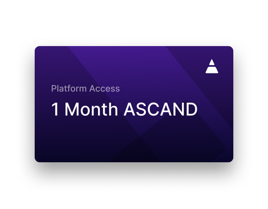 ASCAND 1 Month Access